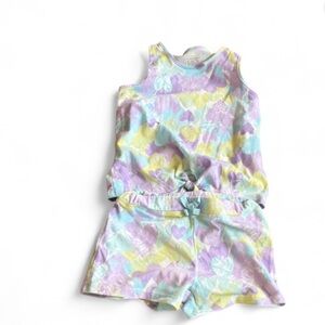 The Children's Place Girls Pastel Heart & Aqua Matching Sets